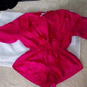 NWT Victoria secret metallic shimmer roper